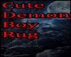 Cute Demon Boy Rug