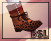 BsL - Leo Print Boots