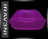 [R] Purple Lips Couch