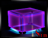 Neon Cube Seat
