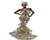 fish tail mermaid gown