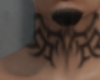 Tribus Neck Tattoo