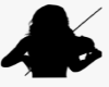 [CI]Silhouette Violinist