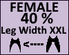 Leg Thigh Scaler 40% XXL