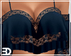 Blue Lace Top Skirt
