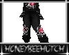 Love Music Pants Red
