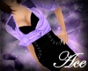 @ Purple Jacket Dress