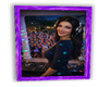 Brunette DJ Poster