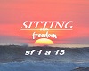 sitting freedom