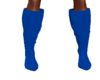 Blue Knee boots
