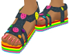 Child Rainbow Sandals