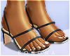 ṩ Summer Sandals Blk