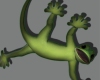 Screen walking gecko