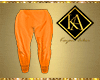 orange rain pants