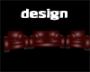 (m)RedLeather Sofa