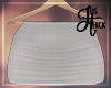 :Knit Skirt Grey XL