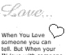 [PF] Love is when...
