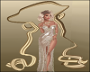 Gold Background Ribbon