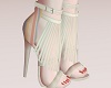 fringe sandal white