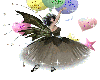 Ballerina w/Balloons