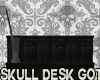 Jm Skull Desk Goth