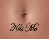 W! Kiss Me Tummy Tattoo