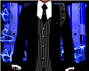 Black & Pinstrpe RF Suit
