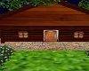 Log Cabin with Patio