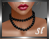 (SL)Black Pearl Necklace
