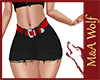 MW- Sexy Black Min Skirt