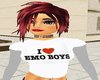 T-shirt I love Emo Bys
