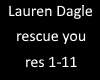 Lauren Dagle rescue