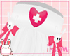 p. bunny nurse hat