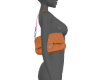 Orange Shoulder Bag