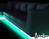 Neon Couch Blue