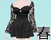 1126 Lace Dress黑裙