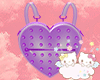 purple heart bag.❀