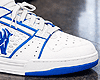 金 Blue Sneakers Low