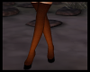 orange bare boots