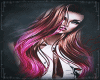 Makenzia brown&pink hair