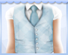 KID Suit Vest White-Blue