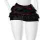 Black Red Bow Skirt