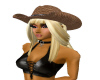 blonde cowgirl