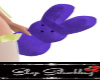 Purple Peep Bunny Toy