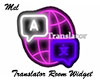 Translator Room Widget