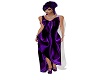*Ney* Drape Gown Purple