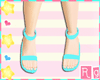 [RG] Blue Kawaii Sandals