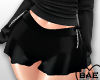 Ruffle Shorts Black