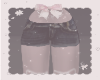 jean shorts no fishnet