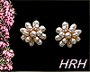 HRH Earrings PearlClustr